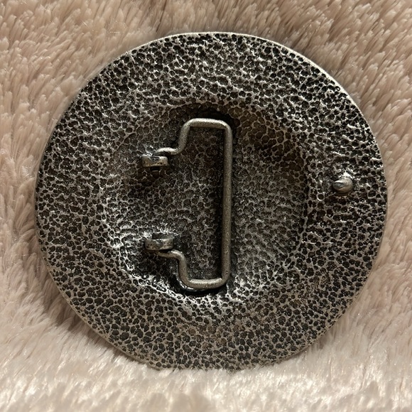 Vintage Faux Turquoise Belt Buckle - Picture 2 of 6